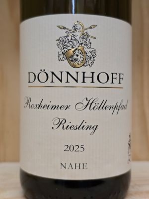 Dönnhoff - Roxheimer Höllenpfad Riesling trocken 2025 Erste Lage/Gewächs Dönnhoff - Roxheimer Höllenpfad Riesling trocken 2025 Erste Lage/Gewächs