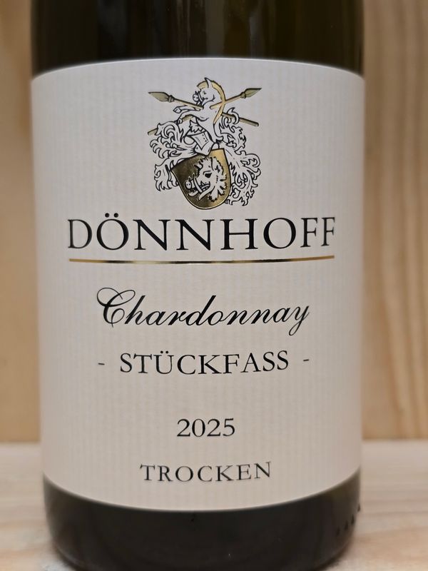 Dönnhoff - Stückfass Chardonnay trocken 2025 Dönnhoff - Stückfass Chardonnay trocken 2025