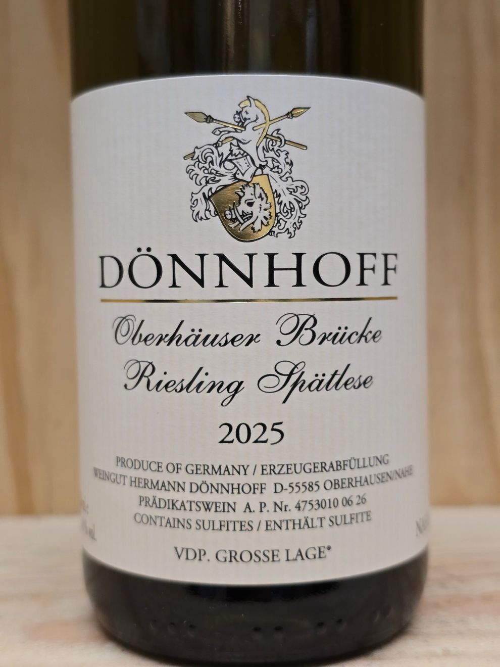 Dönnhoff - Oberhäuser Brücke Riesling Spätlese 2025 Dönnhoff - Oberhäuser Brücke Riesling Spätlese 2025