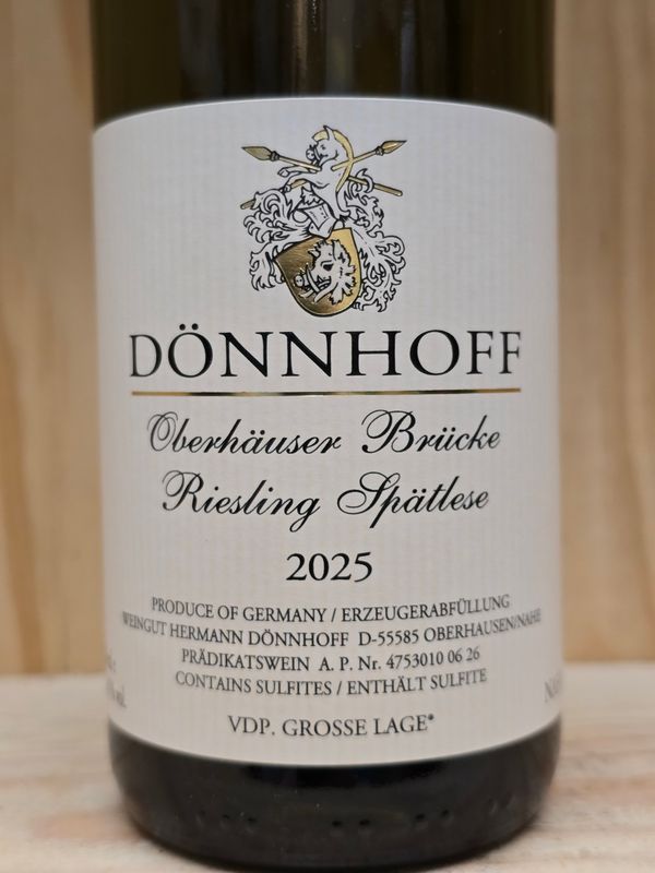 Dönnhoff - Oberhäuser Brücke Riesling Spätlese 2025 Dönnhoff - Oberhäuser Brücke Riesling Spätlese 2025