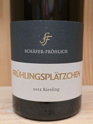 Schäfer-Fröhlich - Frühlingsplätzchen Riesling GG 2012 Schäfer-Fröhlich - Frühlingsplätzchen Riesling GG 2012