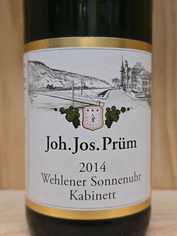 Joh. Jos. Prüm - Wehlener Sonnenuhr Riesling Kabinett 2014 Joh. Jos. Prüm - Wehlener Sonnenuhr Riesling Kabinett 2014