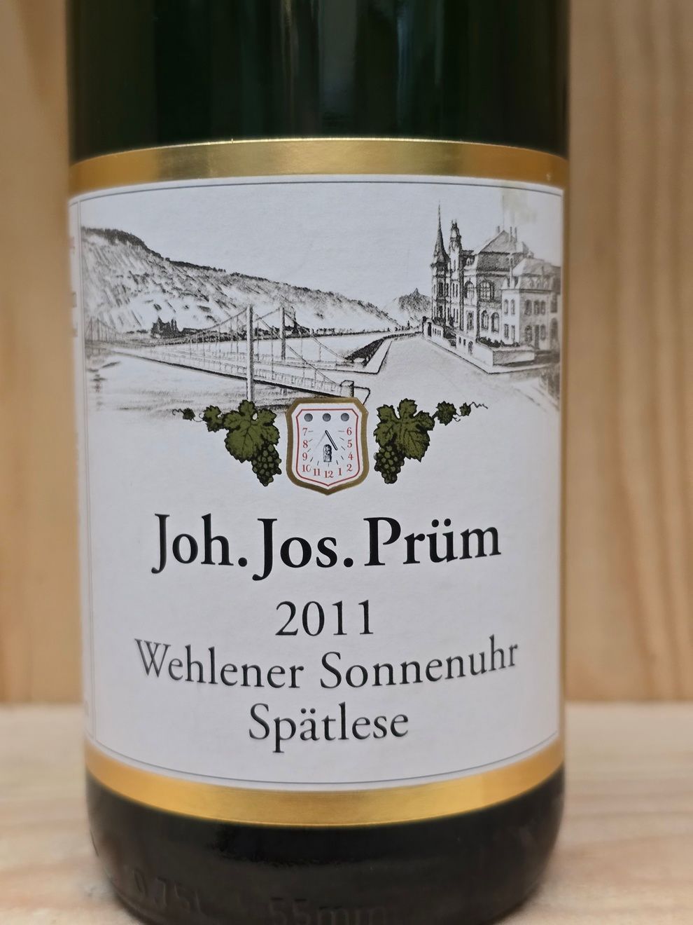 Joh. Jos. Prüm - Wehlener Sonnenuhr Riesling Spätlese 2011 Joh. Jos. Prüm - Wehlener Sonnenuhr Riesling Spätlese 2011