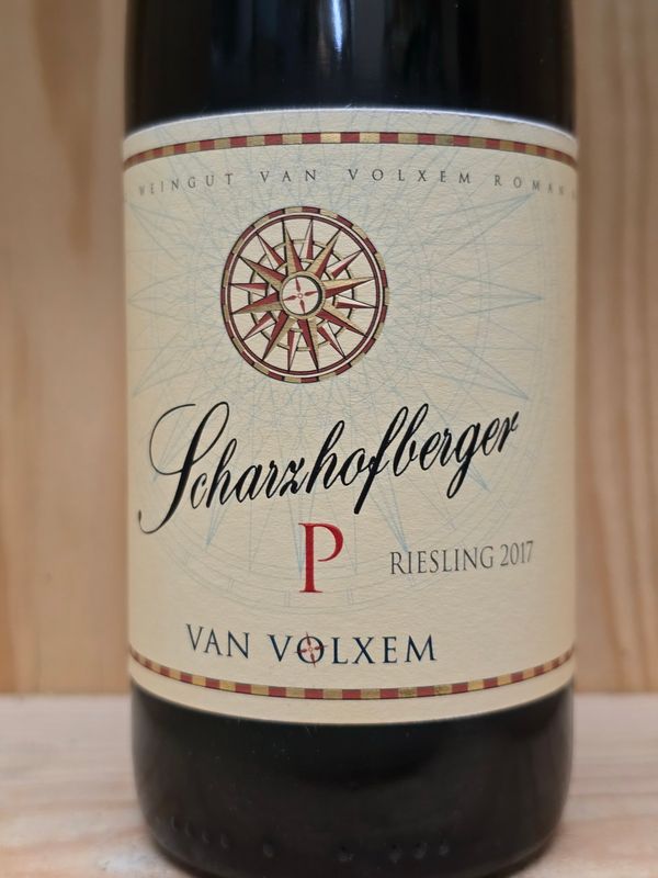 Van Volxem - Scharzhofberger Van Volxem - Scharzhofberger "P" Pergentsknopp Riesling GG 2017