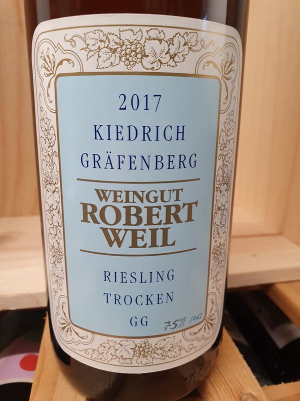 Robert Weil - Kiedricher Gräfenberg Riesling GG 2017 Magnum Robert Weil - Kiedricher Gräfenberg Riesling GG 2017 Magnum