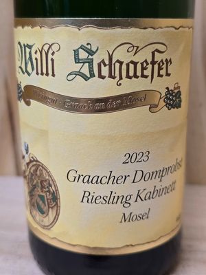 Willi Schaefer - Graacher Domprobst Riesling Kabinett -AP03- 2023