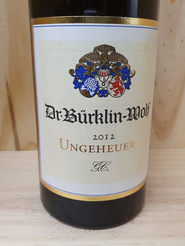 Bürklin-Wolf - Ungeheuer G.C. Riesling 2012 Bürklin-Wolf - Ungeheuer G.C. Riesling 2012