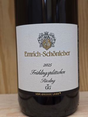 Emrich-Schönleber - Frühlingsplätzchen Riesling GG 2025 Magnum Emrich-Schönleber - Frühlingsplätzchen Riesling GG 2025 Magnum