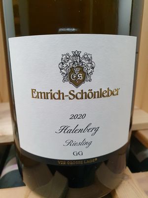 Emrich-Schönleber - Halenberg Riesling GG 2020 Doppelmagnum Emrich-Schönleber - Halenberg Riesling GG 2020 Doppelmagnum