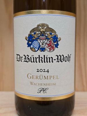 Bürklin-Wolf - Wachenheimer Gerümpel Riesling P.C. 2024 Bürklin-Wolf - Wachenheimer Gerümpel Riesling P.C. 2024