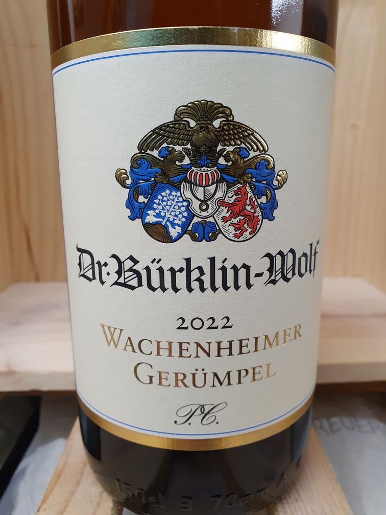 Bürklin-Wolf - Wachenheimer Gerümpel Riesling P.C. 2022 Magnum Bürklin-Wolf - Wachenheimer Gerümpel Riesling P.C. 2022 Magnum