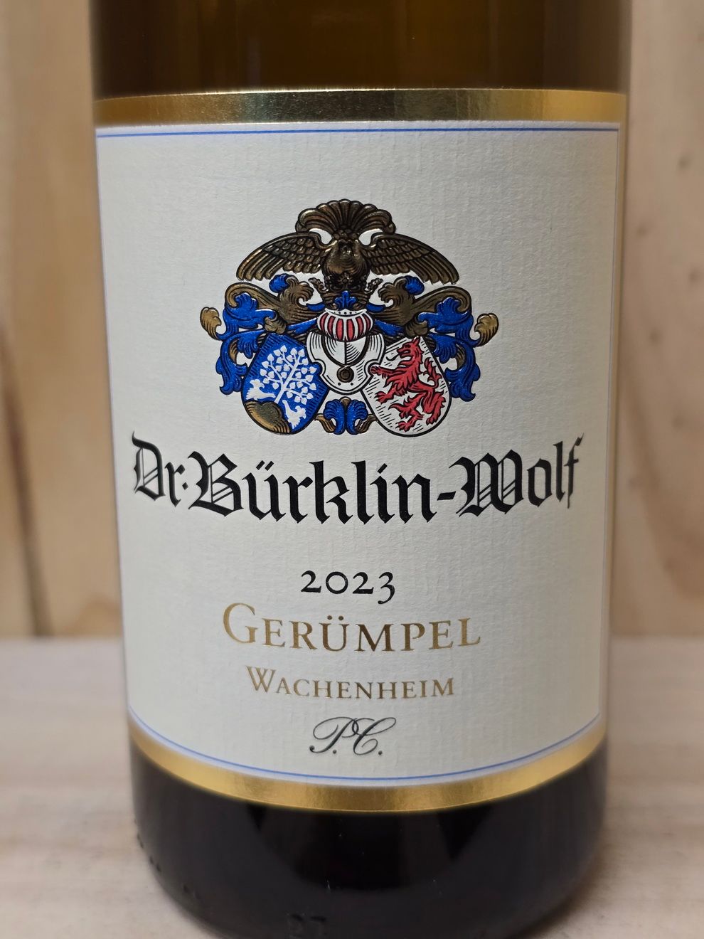 Bürklin-Wolf - Wachenheimer Gerümpel Riesling P.C. 2023 Bürklin-Wolf - Wachenheimer Gerümpel Riesling P.C. 2023