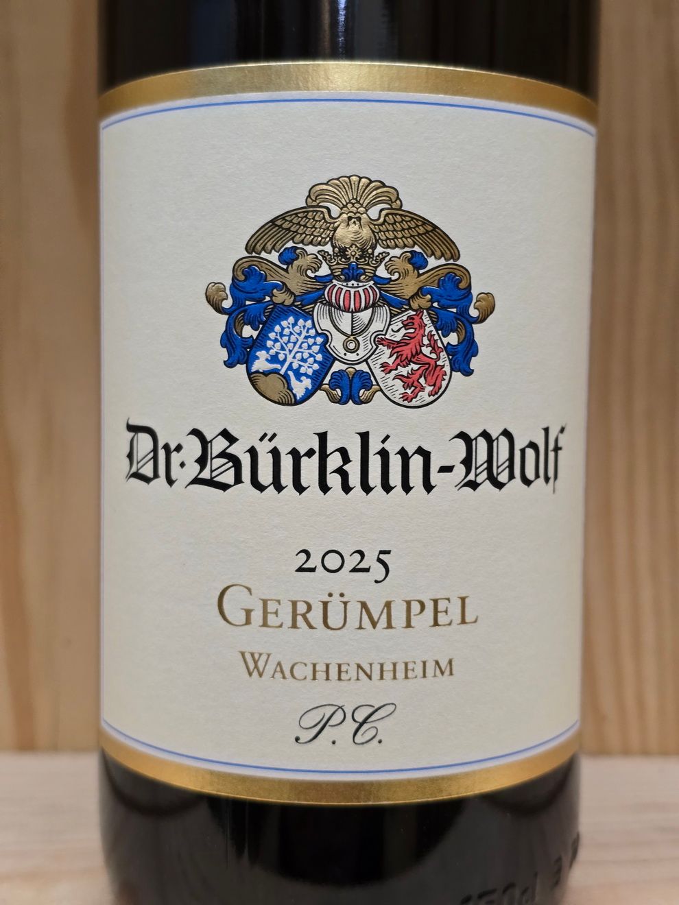 Bürklin-Wolf - Wachenheimer Gerümpel Riesling P.C. 2025 Magnum Bürklin-Wolf - Wachenheimer Gerümpel Riesling P.C. 2025 Magnum
