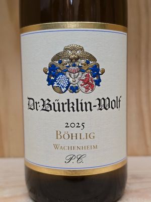 Bürklin-Wolf - Wachenheimer Böhlig Riesling P.C. 2025 Bürklin-Wolf - Wachenheimer Böhlig Riesling P.C. 2025