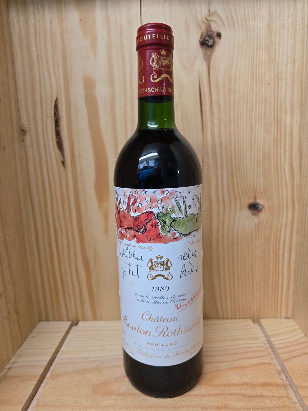 Château Mouton Rothschild 1989