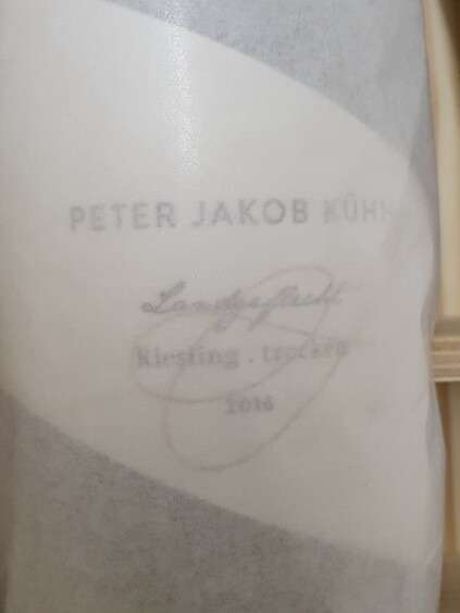 Peter Jakob Kühn - Landgeflecht Riesling trocken Unikat 2016 Peter Jakob Kühn - Landgeflecht Riesling trocken Unikat 2016