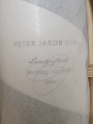 Peter Jakob Kühn - Landgeflecht Riesling trocken Unikat 2016 Peter Jakob Kühn - Landgeflecht Riesling trocken Unikat 2016