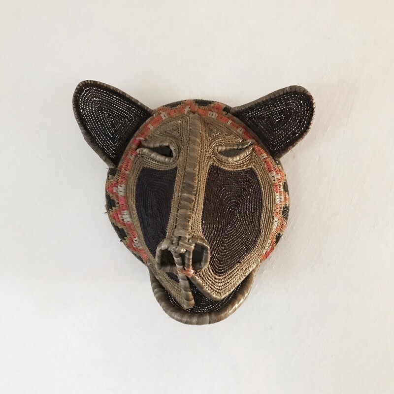 Masque Tribal LIONNE / pièce unique réalisée à la main