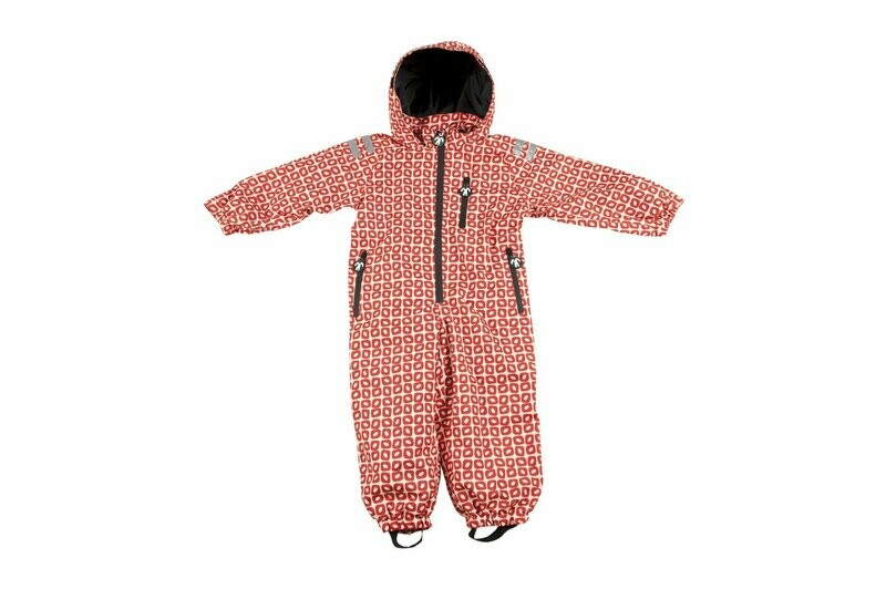 Ducksday Regenanzug Funky red