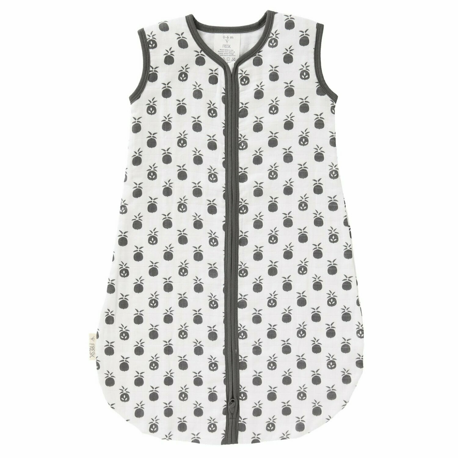 FRESK Schlafsack Muslin Pineapple