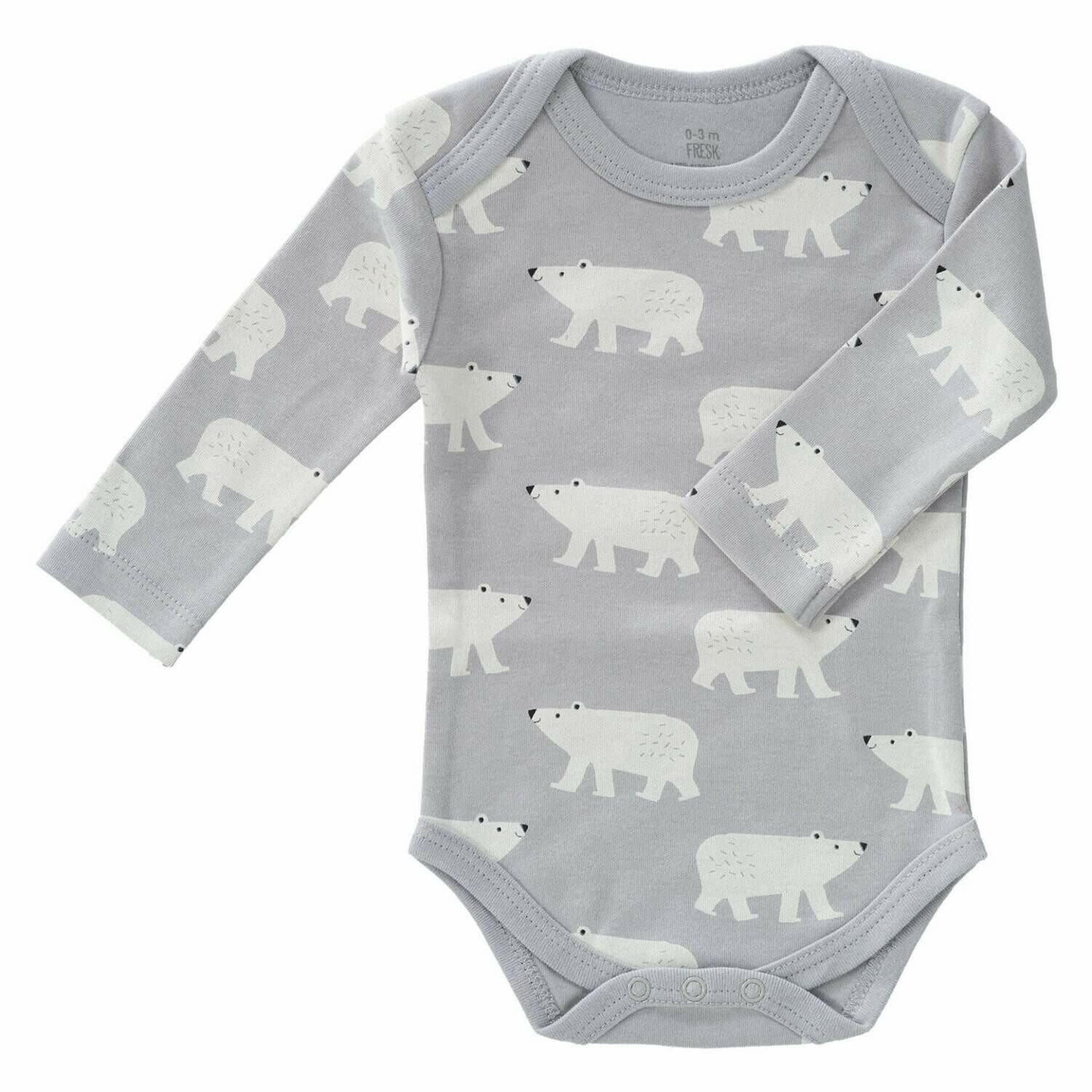 FRESK Langarm-Body Polar Bear