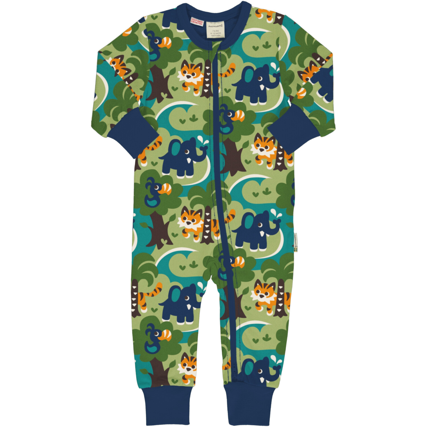Maxomorra Rompersuit JUNGLE