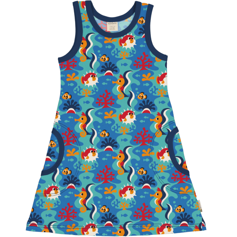 Maxomorra Dress CORAL REEF