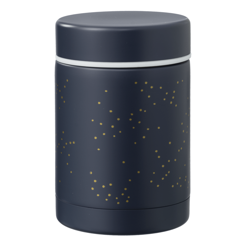 FRESK THERMOBEHÄLTER DOTS INDIGO 300 ML