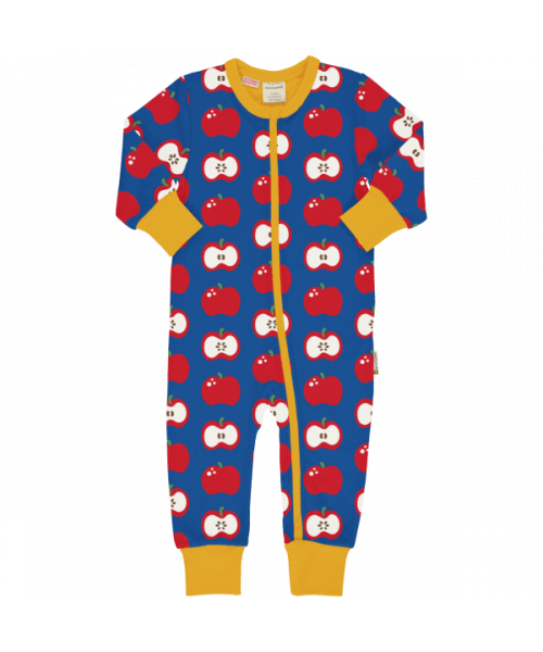 Maxomorra Rompersuit FARM APPLE