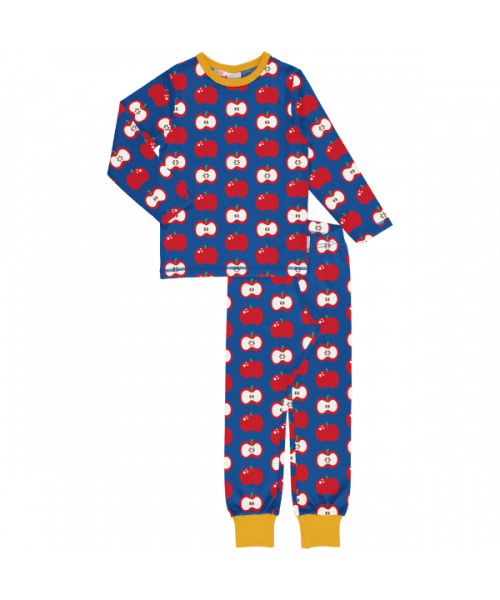 Maxomorra Pyjama FARM APPLE