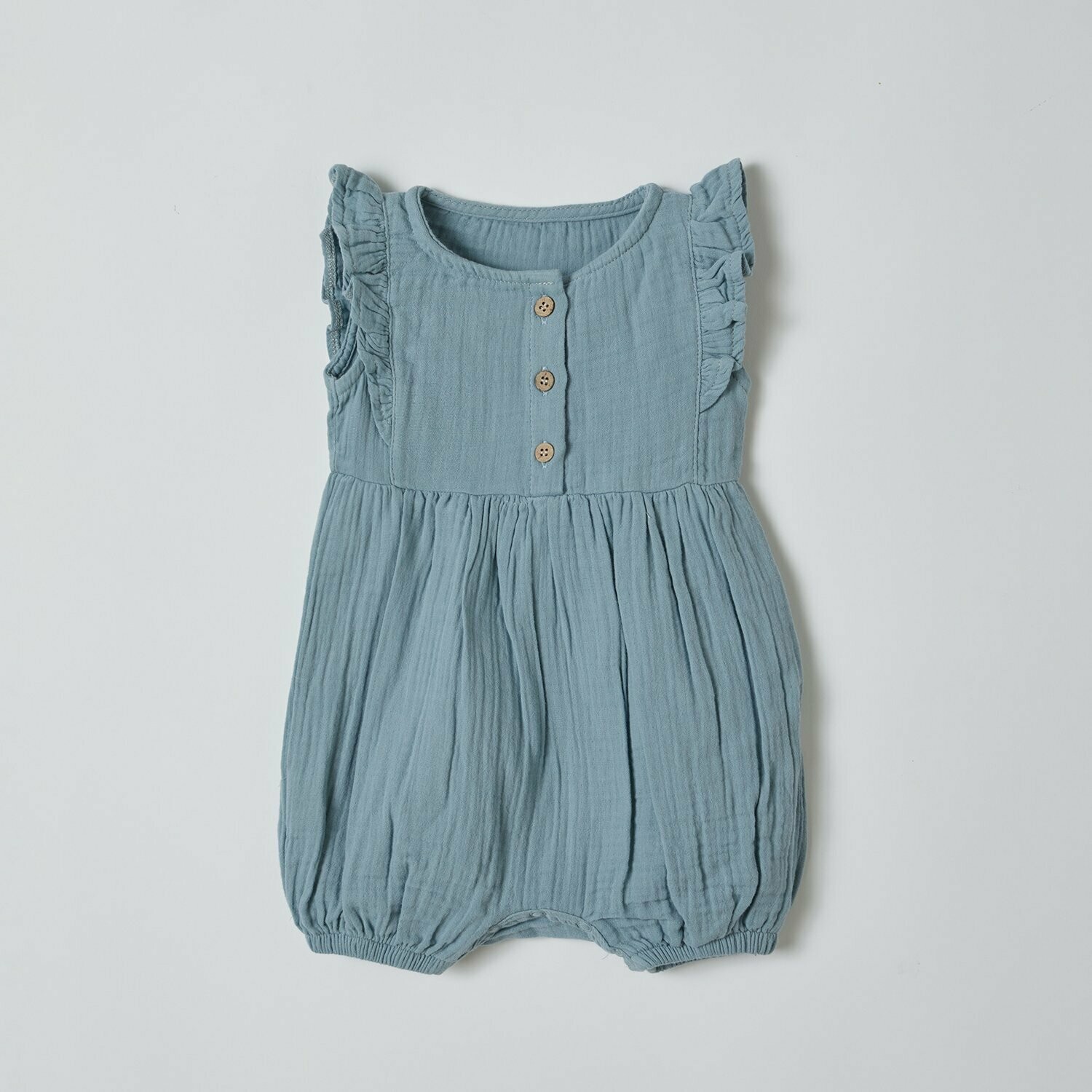 Jumpsuit Muslin Aqua Jumpsuit Muslin Aqua