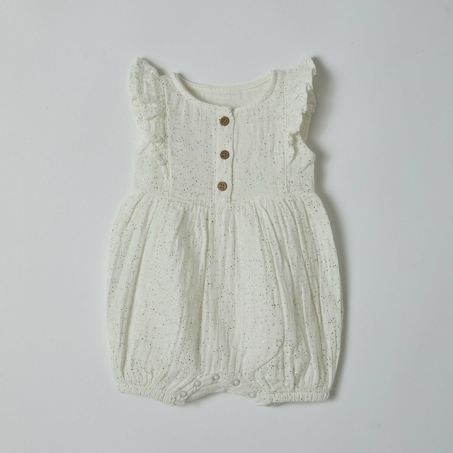 Jumpsuit Muslin Ecru Glitter Jumpsuit Muslin Ecru Glitter