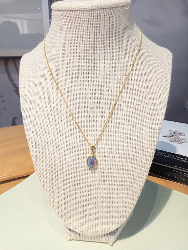 SSGP TRIPLET 10X8 Gold Chain