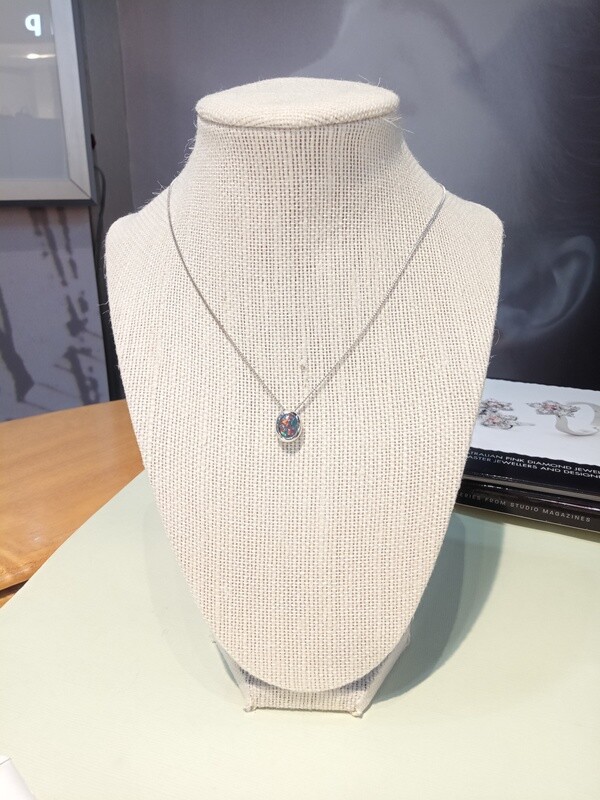 S/SILVER TRIPLET 9X7 Pendant