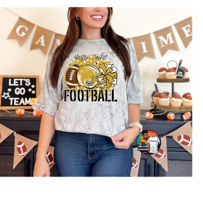 Preppy football and stars shirt
