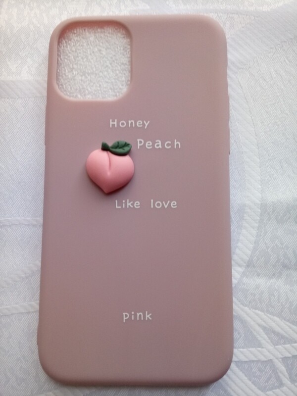 Estuche USLION 3D caramelo color rosa para iPhone 11 Pro