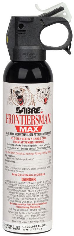 Sprej na medvede – Sabre Frontiersman