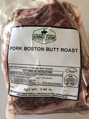 Boston Butt Pork Roast (4-5 pounds)