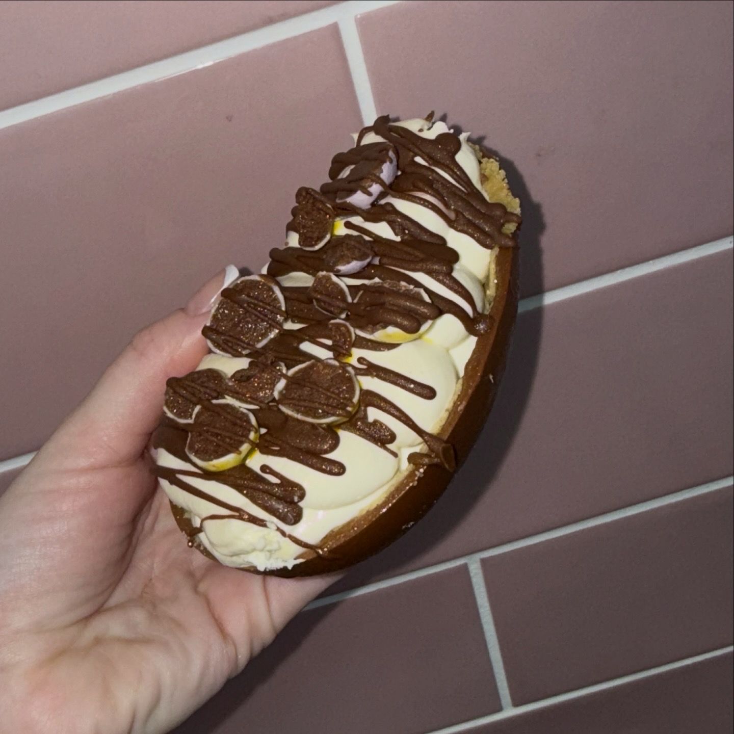 Milk Chocolate Mini Egg Cheesecake Easter Egg