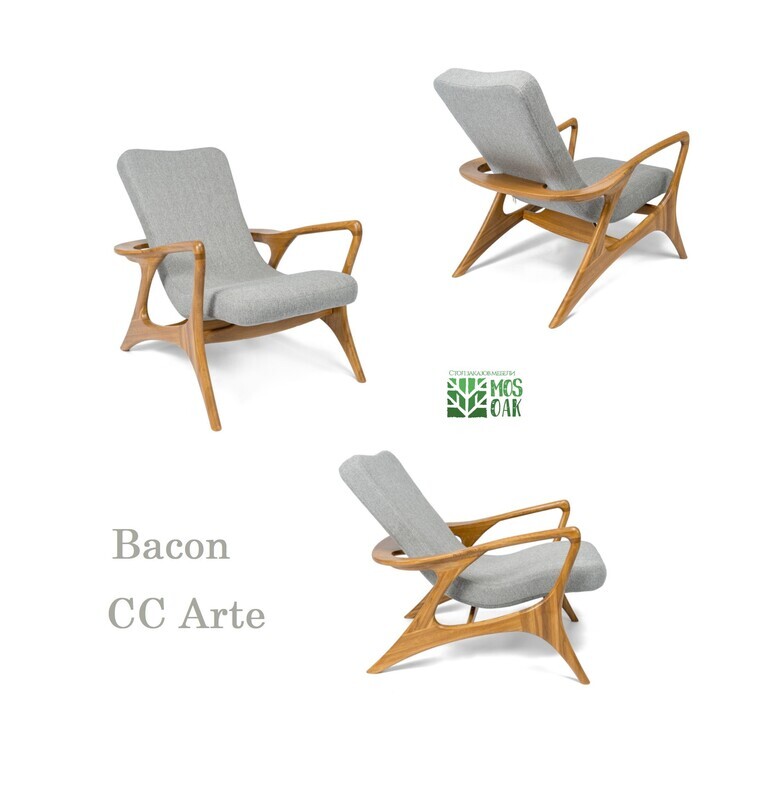Стул Bacon из массива дуба