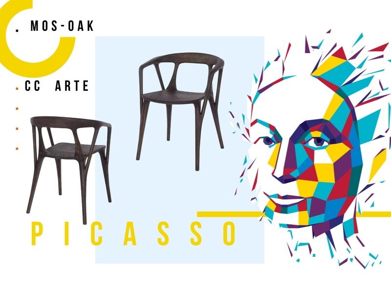 Стул Picasso из массива дуба