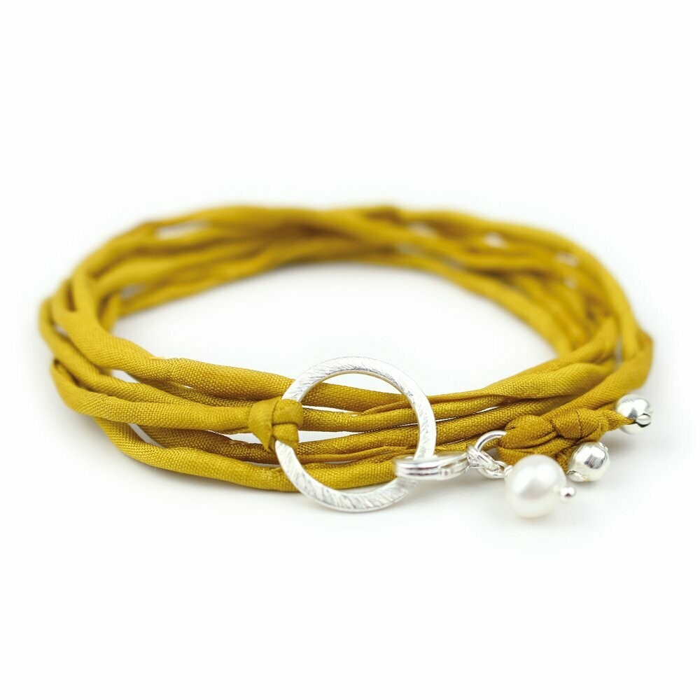SEIDEN-Armband-Kette   I   curry
