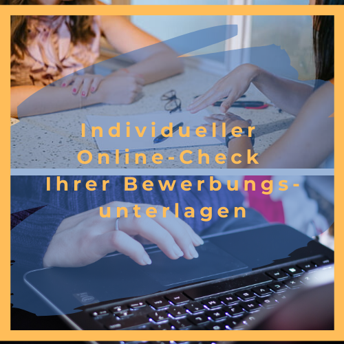 Individueller Check von Bewerbungsunterlagen
