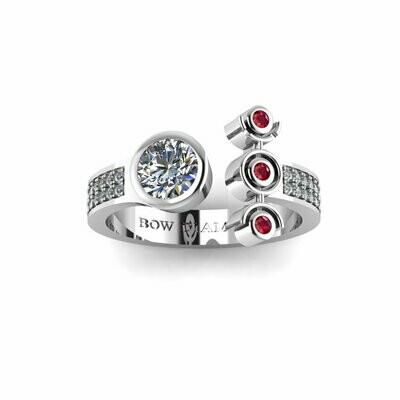 Bow Diamonds Fabulous & Flawless - 0.50ct Brilliant Cut Origin Diamond Ring