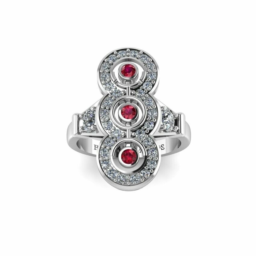 Bow Diamonds Fabulous & Flawless - Destine Diamond Ring