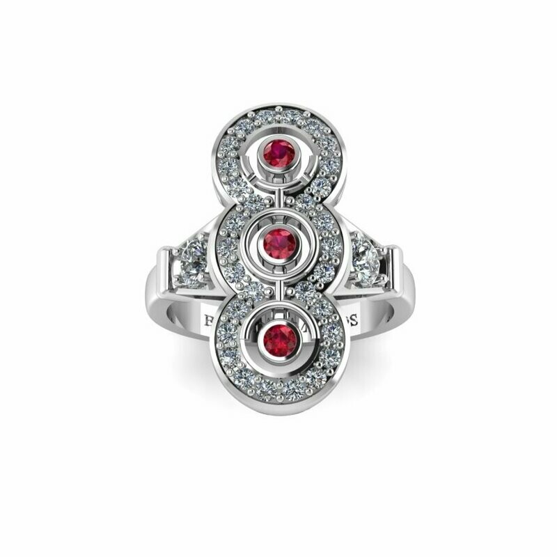 Bow Diamonds Fabulous & Flawless - Destine Diamond Ring