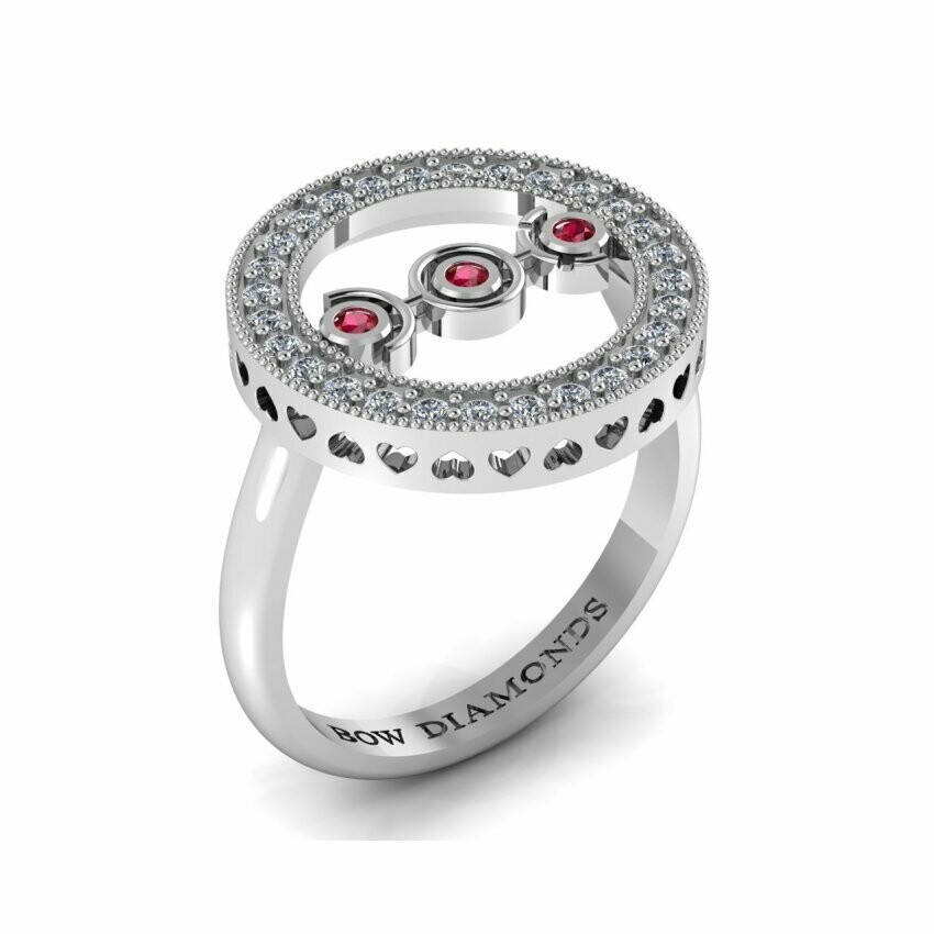 Bow Diamonds Fabulous & Flawless - Timeless Diamond Ring