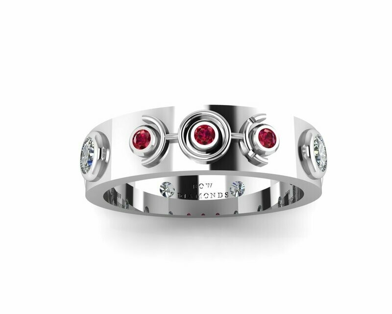 Bow Diamonds Fabulous & Flawless - Brilliant Cut Orbital Diamond Ring