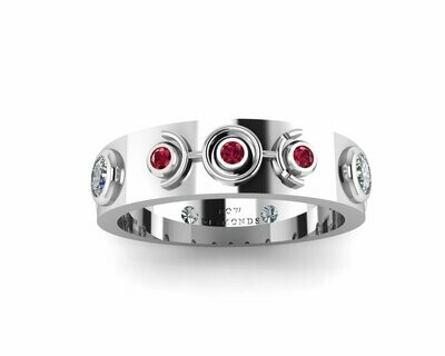Bow Diamonds Fabulous & Flawless - Brilliant Cut Orbital Diamond Ring