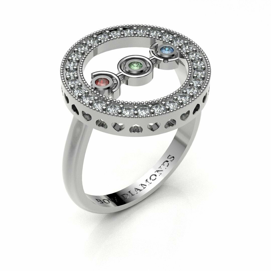 Bow Diamonds Timeless Diamond Ring